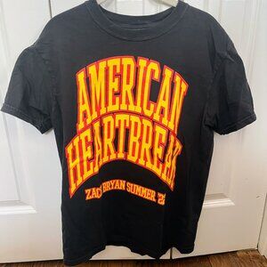 Zach Bryan American Heartbreak Summer Tour T-Shirt (Size M)